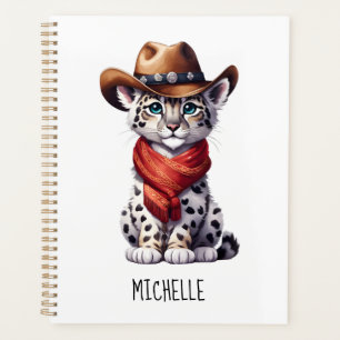 Agenda Cowboy Cowboy Neve Leopardo