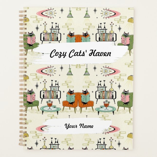 Agenda Cozy Cats' Haven (Frente)