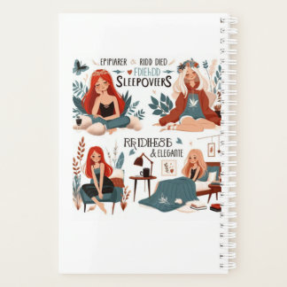 Agenda Cozy Sleepover Planner