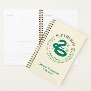 Agenda CRACHÁ de Orgulho Cobra Verde SLYTHERIN™