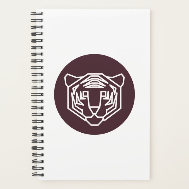 Agenda Crachá Tiger Face (Frente)