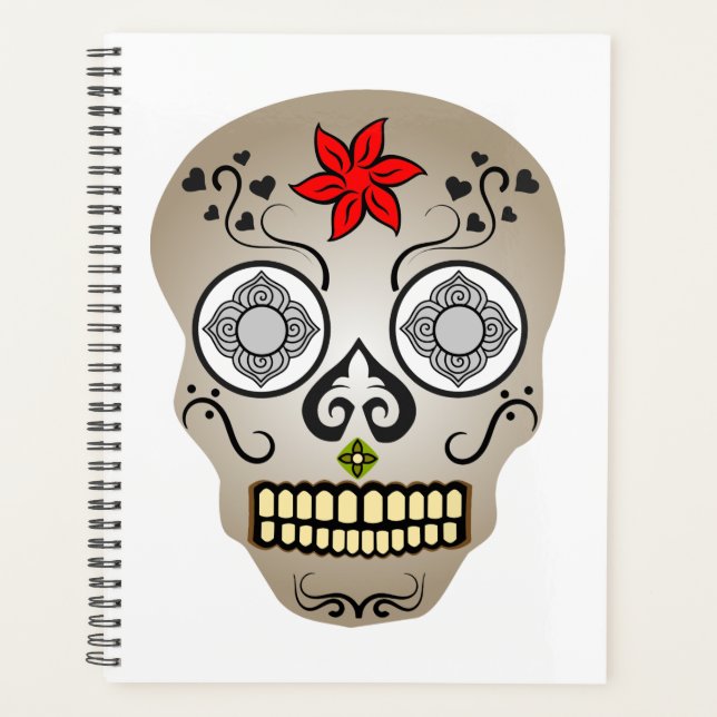 Agenda Crânio Retro (Frente)