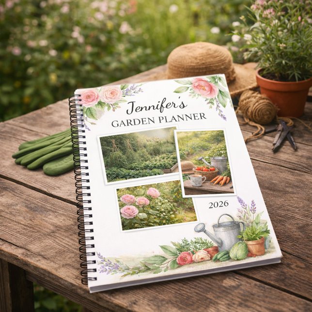Agenda Create your own personal garden photos garden (Create your own personal garden photos garden planner. Very practical garden logbook.)