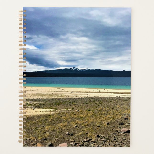 Agenda Crescent Lake em Simax Bay, Oregon (Frente)