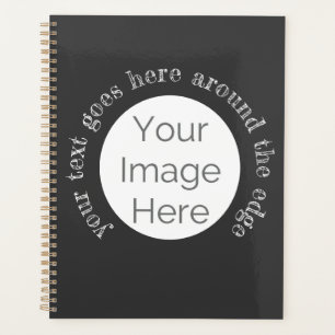 Agenda criar a sua própria fotografia e texto personaliza