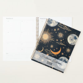 Agenda Crie As Suas Próprias Nuvens Lunares Celestial