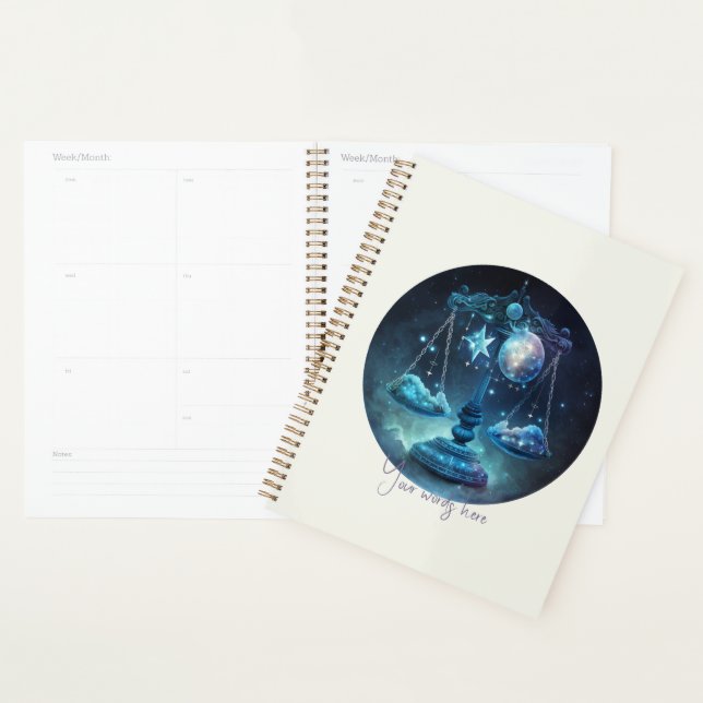 Agenda Crie o seu próprio Celestial Libra Zodiac (Exibição)