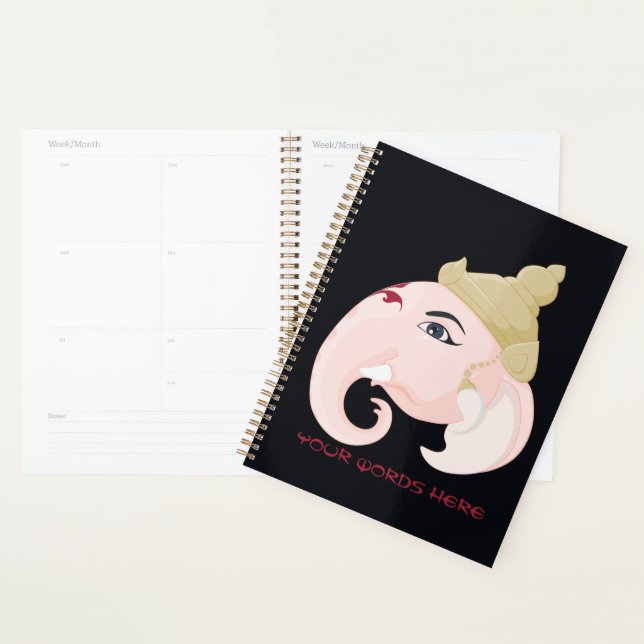 Agenda Crie seu perfil Colorido Ganesh (Exibição)