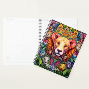 Agenda Crie Seu Próprio Animal Tribal Andino Bear Totem