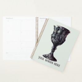 Agenda Crie Seu Próprio Chalice Gótico Medieval