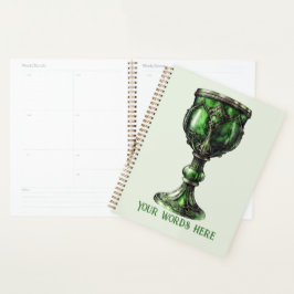 Agenda Crie seu próprio Chalice Verde Jade