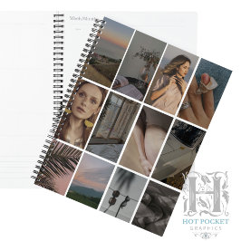 Agenda Crie Seu Próprio Colagem de 12 Fotos Personalizado
