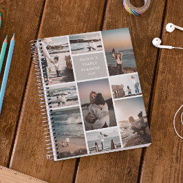 Agenda Crie Seu Próprio Colagem de 8 Fotos Personalizado