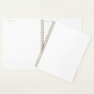 Agenda Crie seu próprio design personalizado padrão de 8,