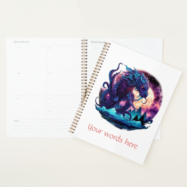 Agenda Crie Seu Próprio Dragão De Água Crônica Mítico (Exibição)