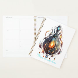 Agenda Crie Seu Próprio Fogo Topaz Bejeweled