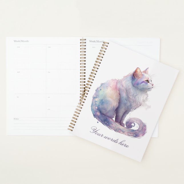 Agenda Crie seu próprio Gato Branco Mágico (Exibição)
