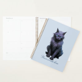 Agenda Crie seu próprio Gato Preto Mágico