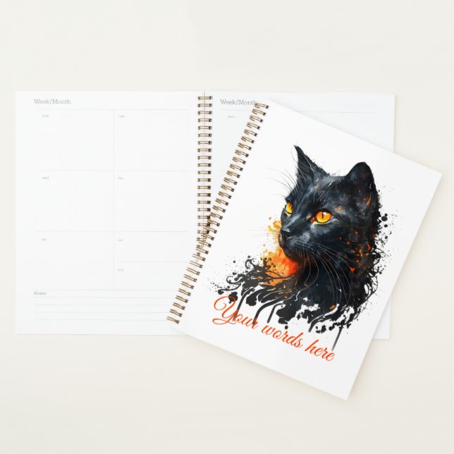 Agenda Crie Seu Próprio Pó Preto de Gato (Exibição)