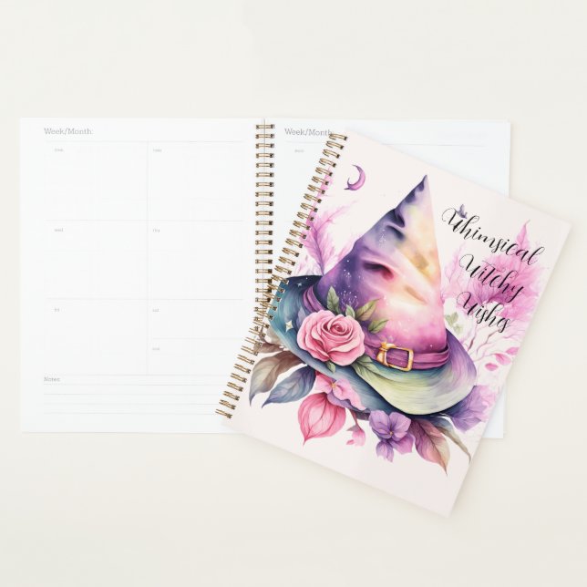 Agenda Crie seu próprio Primavera Rainbow Witat Rosa (Exibição)