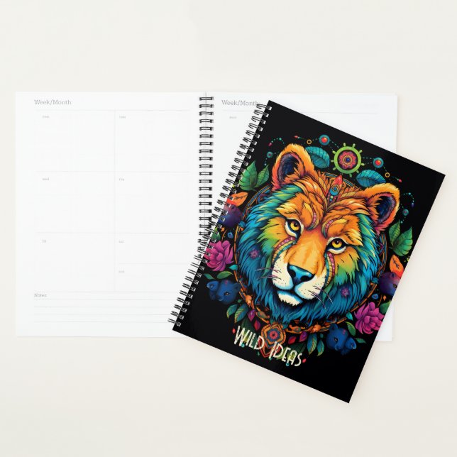 Agenda Crie Seu Próprio Urso Tribal Floral (Exibição)