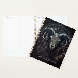 Agenda Crie sua própria astrologia mística provoca Zodiac