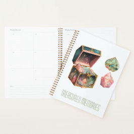 Agenda Crie sua própria caixa mágica e cristais