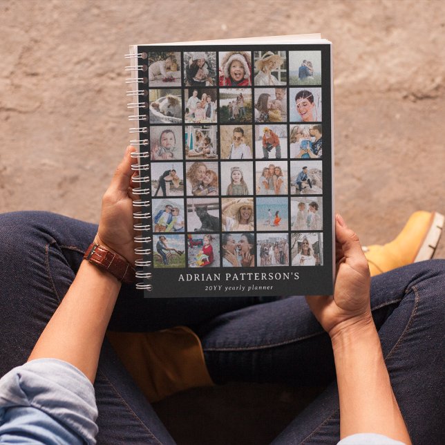 Agenda Crie sua própria colagem de fotos 30 vezes por ano (Criador carregado)