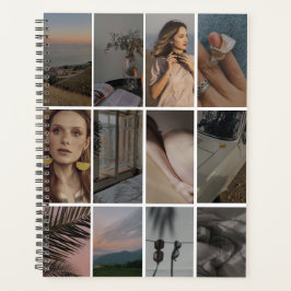 Agenda Crie sua própria colagem personalizada de 12 fotos