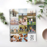 Agenda Crie sua própria coleção de fotos personalizada 12<br><div class="desc">Crie seu próprio notebook personalizado do planejador de colagem de fotos com 12 de suas fotos favoritas.</div>