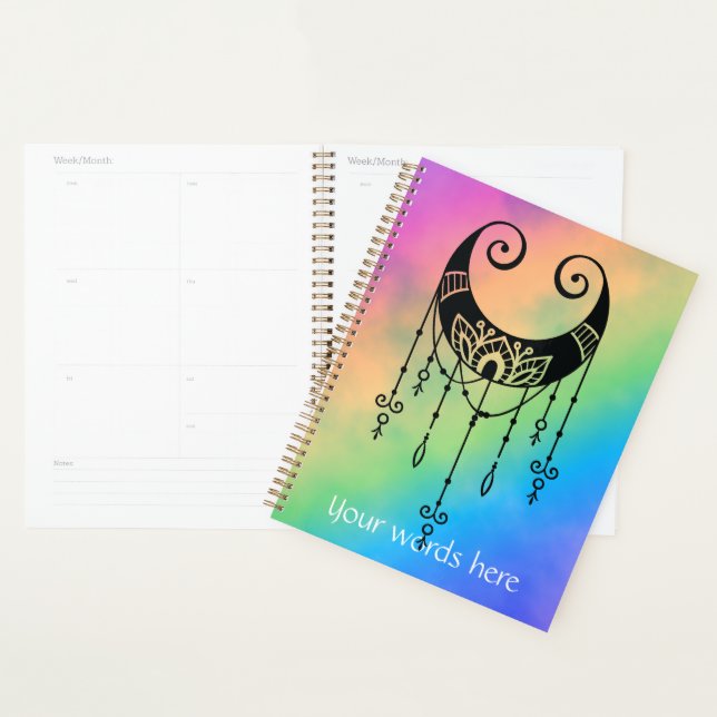 Agenda Crie sua própria silhueta mística de lua (Exibição)