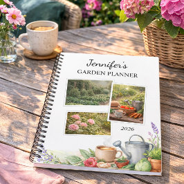 Agenda Crie suas próprias fotos de jardim pessoal jardim