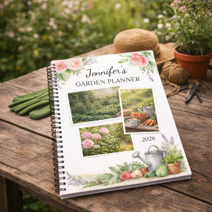 Agenda Crie suas próprias fotos de jardim pessoal jardim