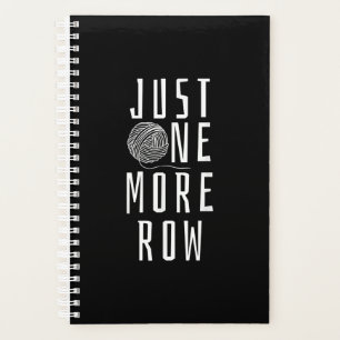 Agenda Crocheting Engraçado Dizendo Aranha