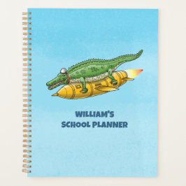 Agenda Crocodilo Foguete