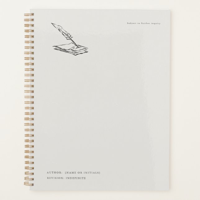 Agenda Crow-quilled page- Regency Correspondence (Frente)