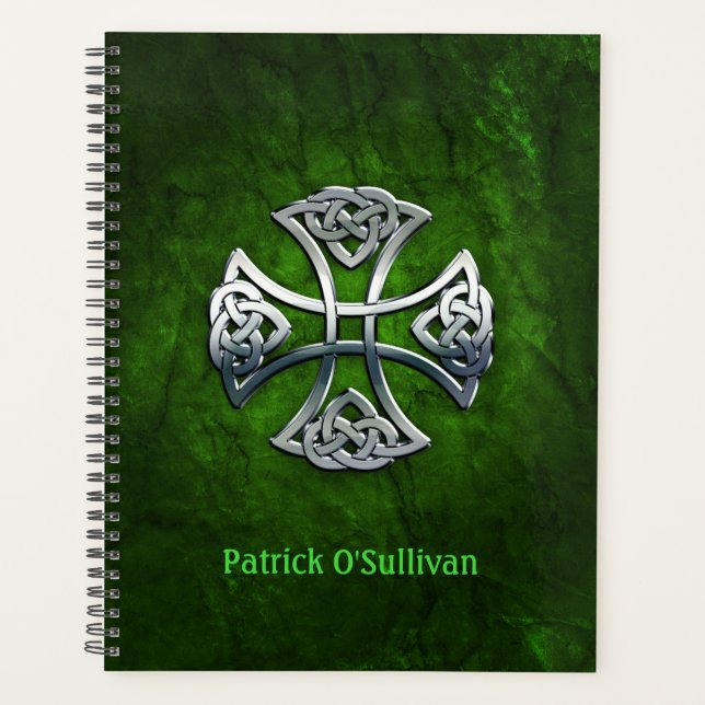 Agenda Cruz Celta Personalizada (Frente)