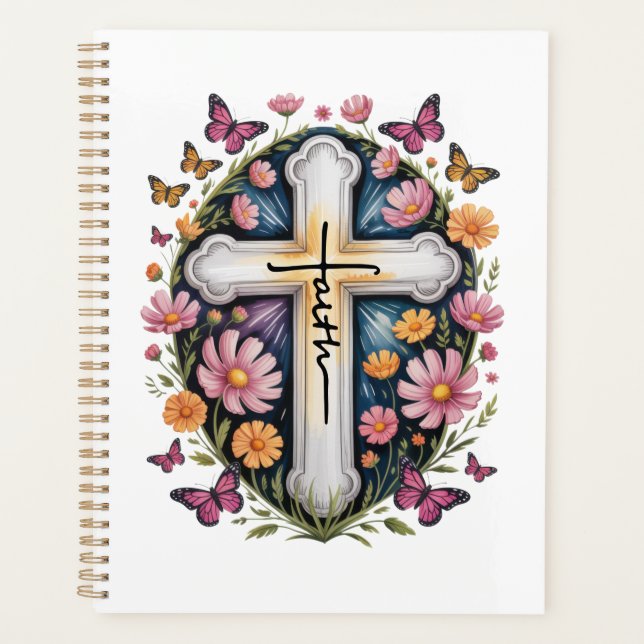 Agenda Cruz da Fé Floral  (Frente)