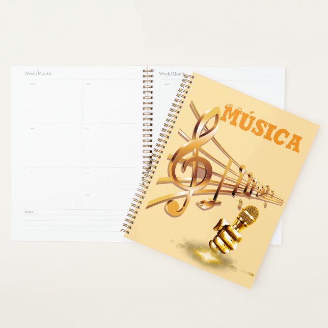 Agenda Cuaderno de Música (Exibição)