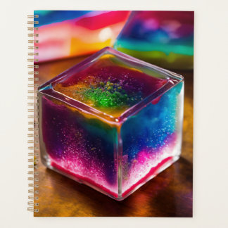 Agenda Cubo de sobremesa delicioso e iridescente