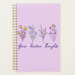 Agenda Cultivar Pensamentos Positivos Plantas Florais De