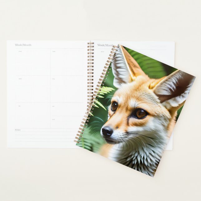 Agenda Cunning Fennec Fox, (Exibição)