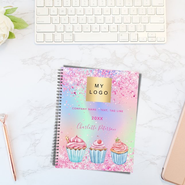 Agenda Cupcakes de pastelaria de padaria 2026 (Criador carregado)