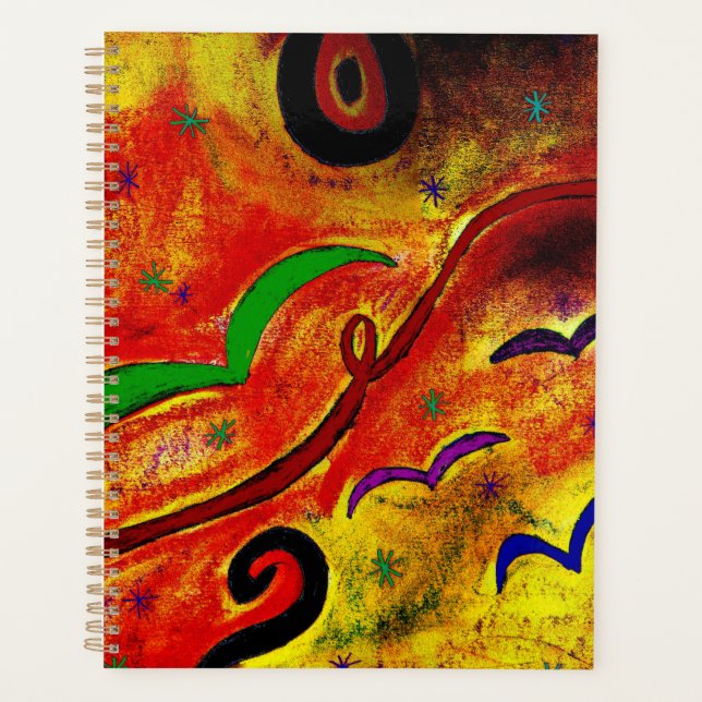 Agenda Curvas de papagaio (Frente)