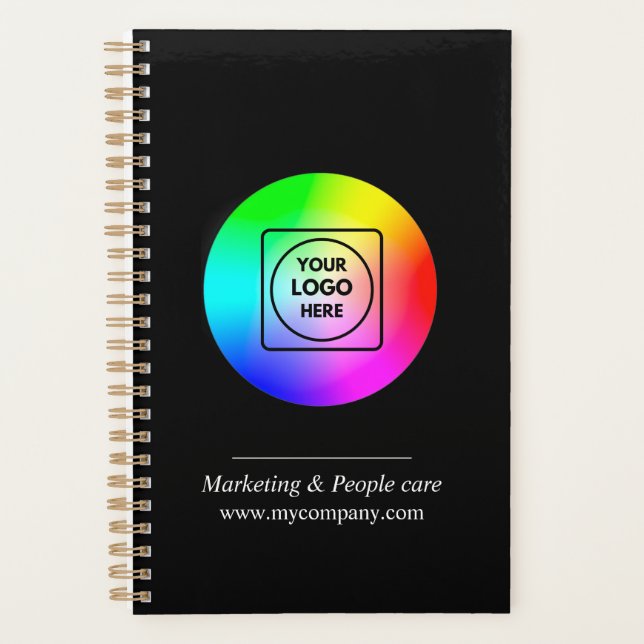 Agenda Custom Logo Weekly Monthly Promo Planner (Frente)