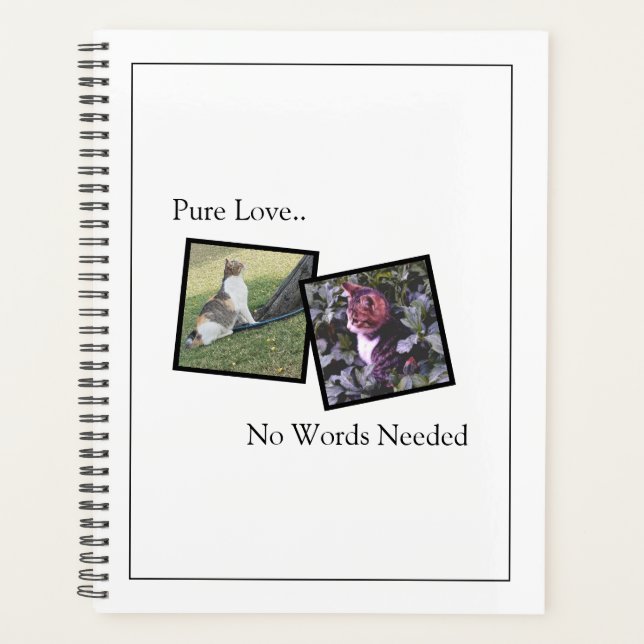 Agenda Custom Pet Planner Notebook (Frente)