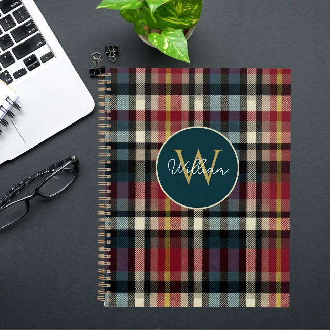 Agenda Custom Planner Gingham Pattern Style (Criador carregado)