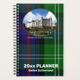 Agenda Custom Sutherland Scottish Clan Photo Weekly