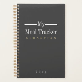 Agenda Custom Title Wellness Planner | Minimalist Design