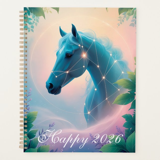 Agenda Custom Year of the Horse 2026 (Frente)